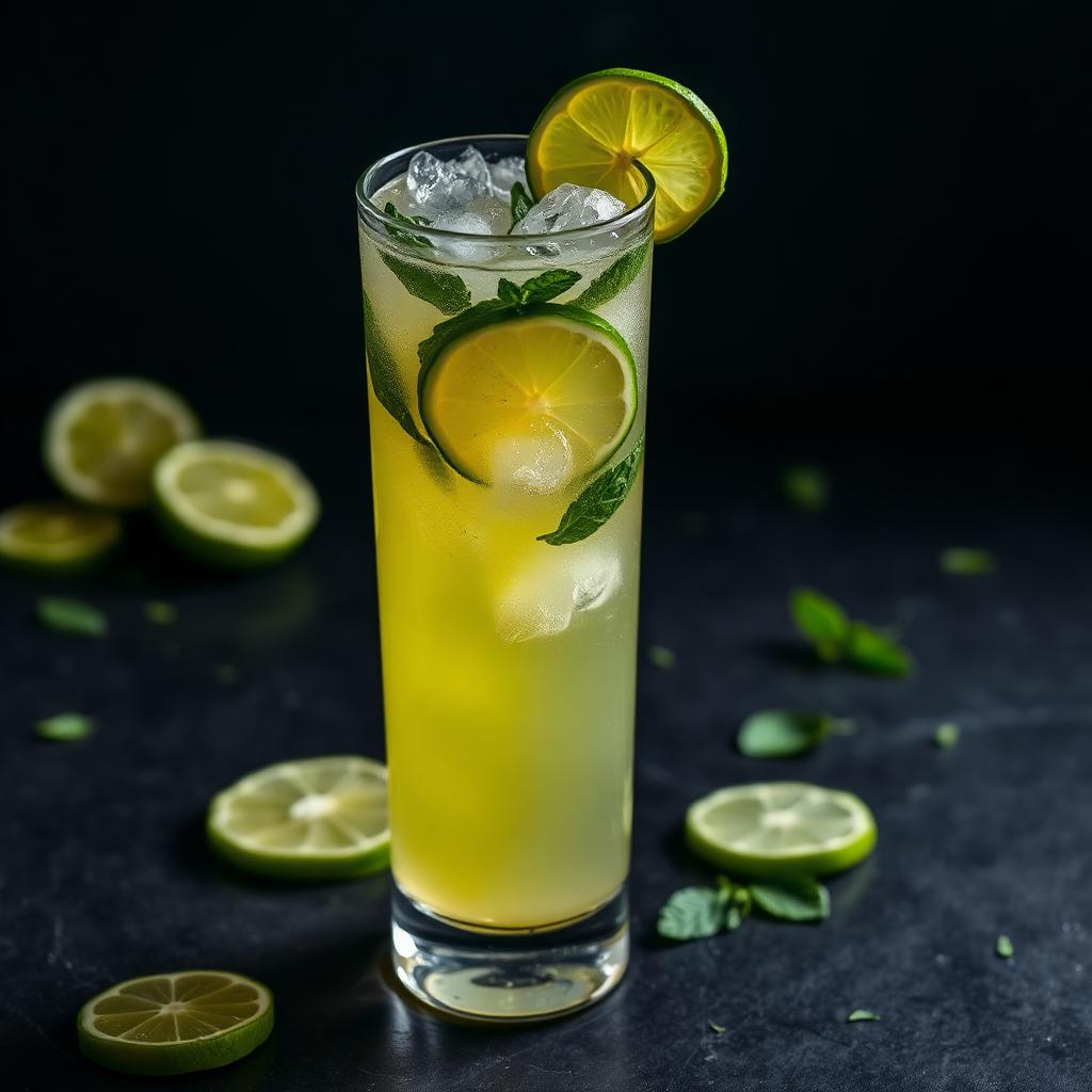 Lime Mint Tea Fix
